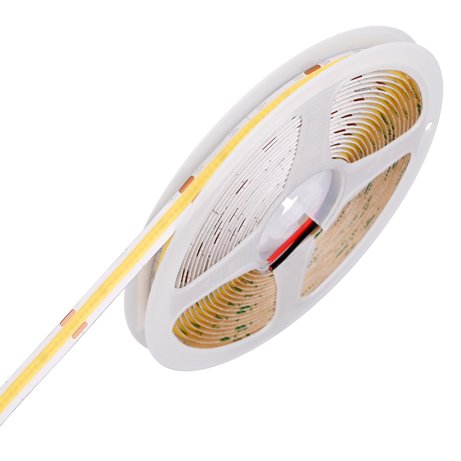 REELTECH 12v LED Tape 480 LEDs per metre 10w Cool white 6000k 03