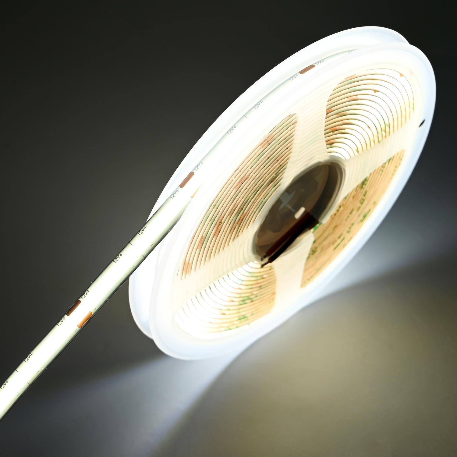 REELTECH 12v LED Tape 480 LEDs per metre 10w Cool white 6000k 04