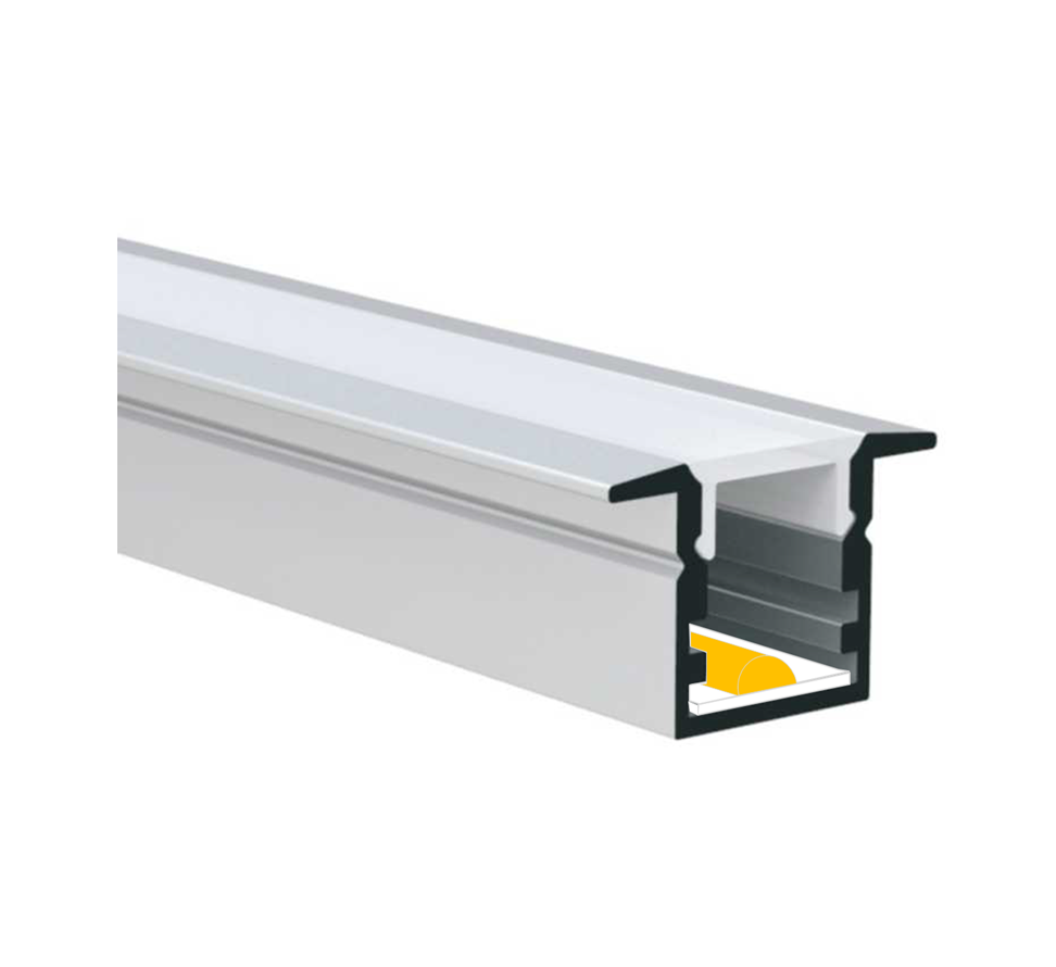 RTL143B REELTECH Linear recessed trim profile inc LED web