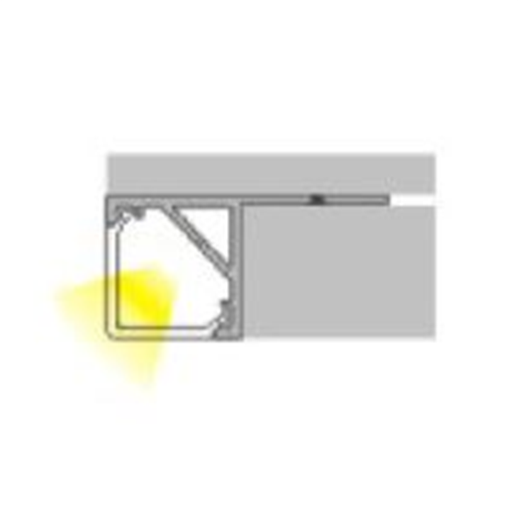 LED Step and Wall Profile diagram