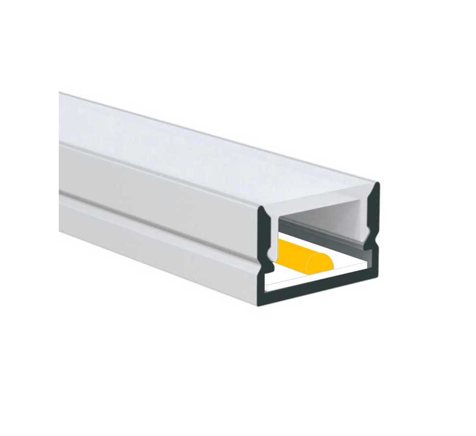 RTL139B REELTECH Linear recessed surface trim profile inc LED web