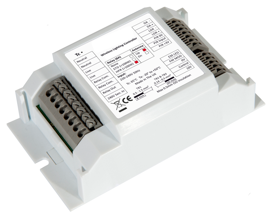 REELTECH UK Wireless Lighting Controls Relay Module
